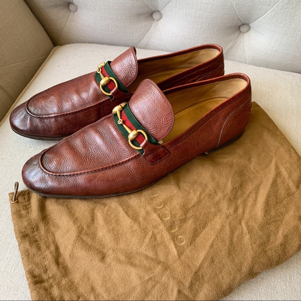 Men’s Gucci Jordaan leather loafers